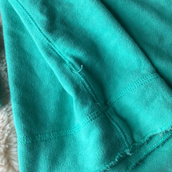 Hollister Turquoise Cropped Sweater - Picture 4 of 5